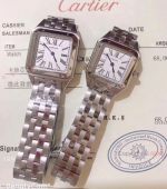 Cartier Santos Dumont Watch White Face